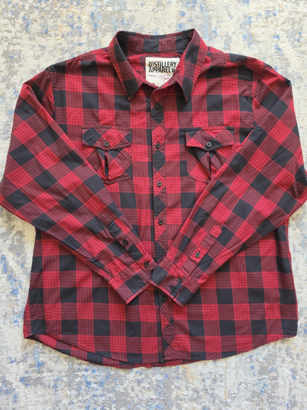 Distillery Apparel Plaid button-down shirt